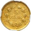 Image 2 : Costa Rica. 5 Pesos, 1873-GW
