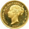 Image 1 : Great Britain. Pattern Gold Halfpenny, 1860