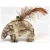 Image 4 : Native American Zuni White Marble Bear Fetish
