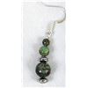 Image 5 : African Turquoise Sterling Necklace & Earrings