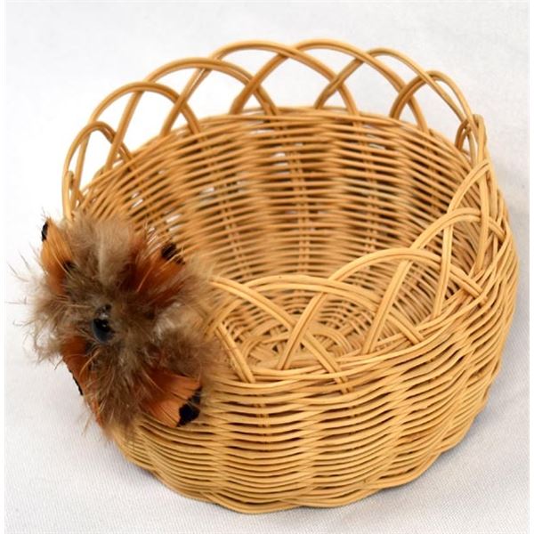 Cherokee Honeysuckle Vine Basket by V. Waytula