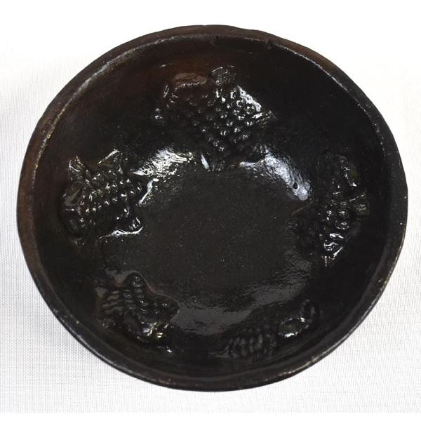 Navajo Horned Toad Pottery Bowl, Betty Manygoats