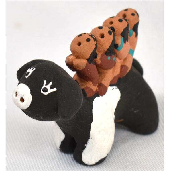 Jemez Pottery Lamb Storyteller, Felicia Loretto