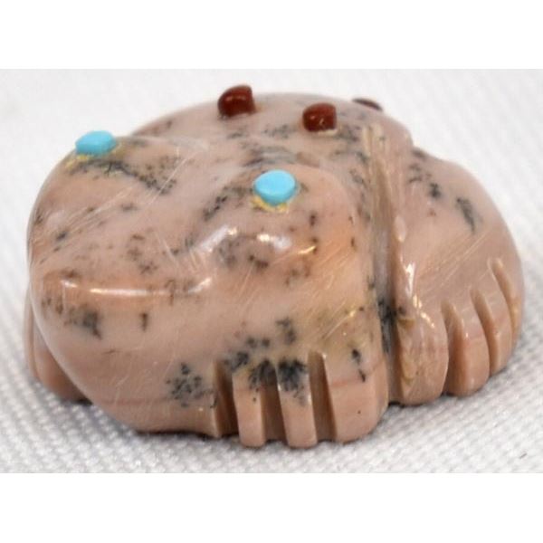 Zuni Frog Fetish by Tyrone Poncho