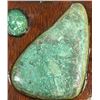 Image 2 : Vintage Turquoise and Variscite and Wood Pin