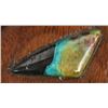 Image 4 : Vintage Turquoise and Variscite and Wood Pin