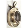 Image 4 : Sterling and Faceted Gemstone Pendant