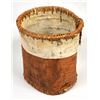 Image 3 : Alaskan Birch Bark Cylindrical Basket
