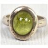 Image 2 : Sterling & Peridot Ring, Size 9