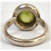 Image 6 : Sterling & Peridot Ring, Size 9