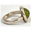 Image 7 : Sterling & Peridot Ring, Size 9