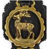 Image 2 : Horse Harness Decor with 3 Brass Medallions