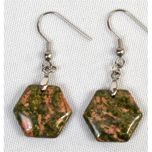 Unakite Earrings