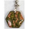 Image 2 : Unakite Earrings