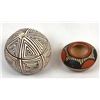 Image 4 : 2 Miniature Native American Pottery Jars