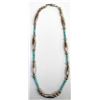 Image 1 : Navajo Sterling and Turquoise Bead Necklace