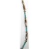 Image 4 : Navajo Sterling and Turquoise Bead Necklace