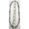 Image 6 : Navajo Sterling and Turquoise Bead Necklace