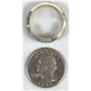 Image 7 : Native American Navajo Sterling Inlay Ring, 9.75