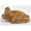 Image 4 : Zuni Picasso Marble Frog Fetish by Fred Weekoty