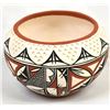 Image 5 : Acoma Polychrome Pottery Bowl by L. Victorino