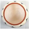 Image 8 : Acoma Polychrome Pottery Bowl by L. Victorino