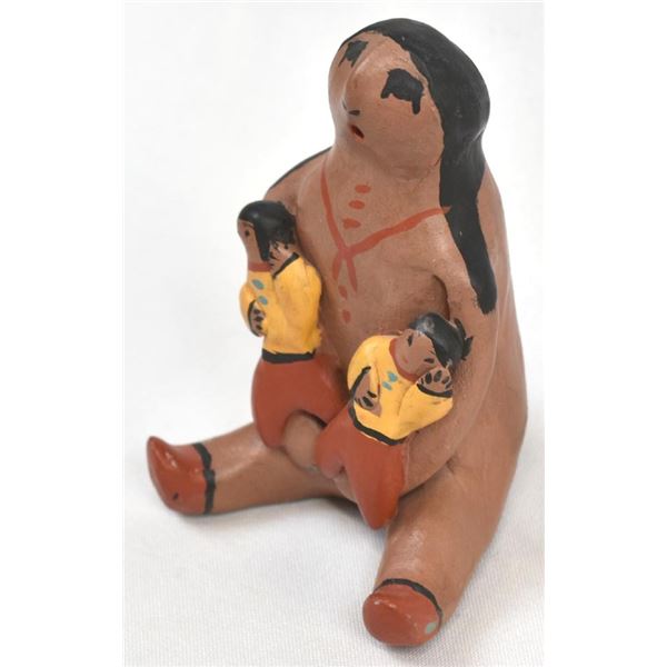Native American Navajo Pottery Storyteller