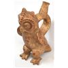 Image 1 : Moche' Culture Owl Stirrup Pottery Replica