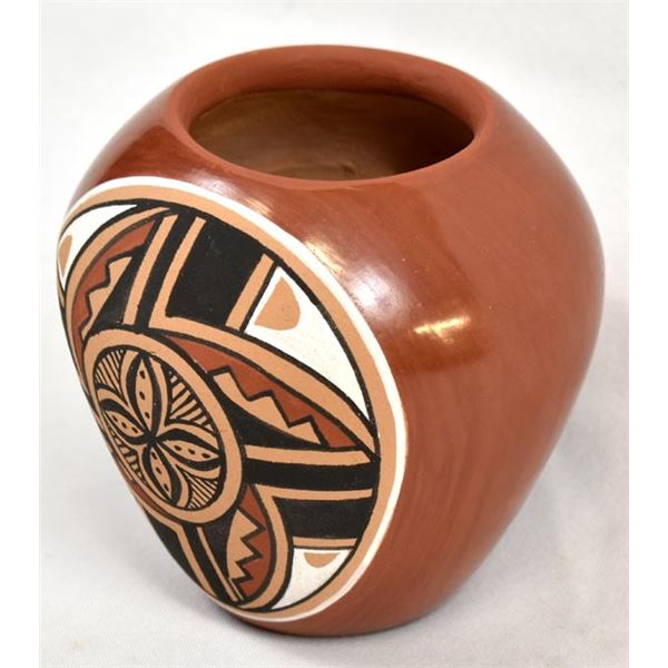 Jemez Polychrome Pottery Jar by Maxine Andrew