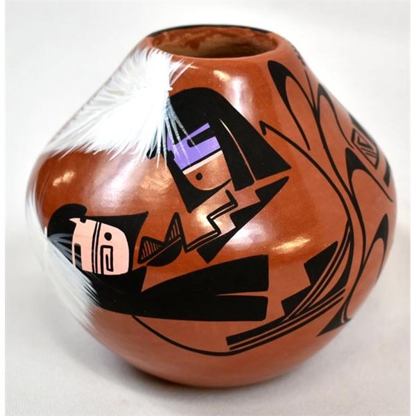 Jemez Pottery Jar by Jacquelyn Toya