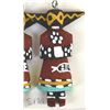 Image 3 : 2 Pairs of Native American Wood Kachina Earrings