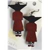 Image 9 : 2 Pairs of Native American Wood Kachina Earrings