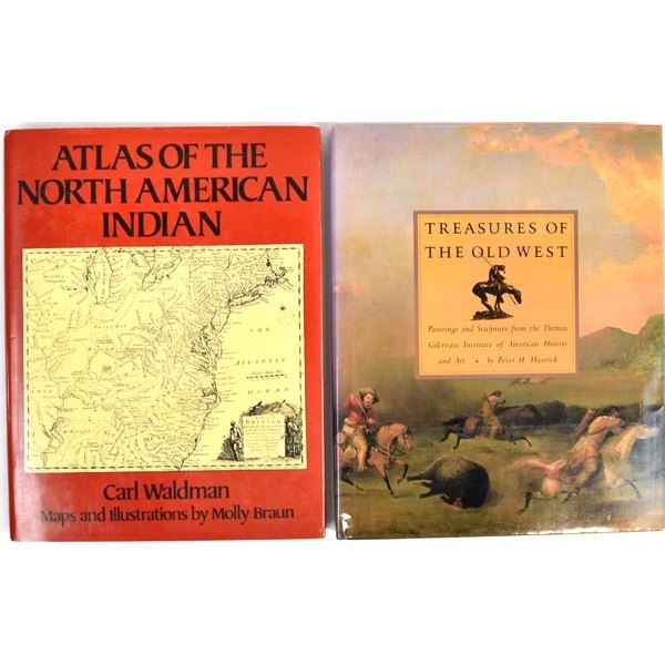 2 Native American Hardback Reference Books