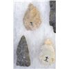 Image 3 : 23 Prehistoric Native American Stone Arrowheads