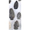 Image 4 : 23 Prehistoric Native American Stone Arrowheads