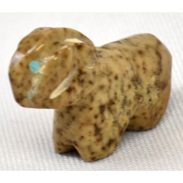 Zuni Jasper Ram Fetish by Tyler Quam