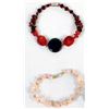 Image 5 : 7 Stone and Coral Bracelets