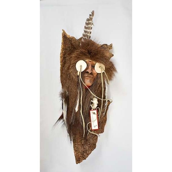 Assiniboine Mask by Schrimpscher