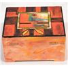 Image 5 : Native American Designed Wood Trinket Box,Carroll