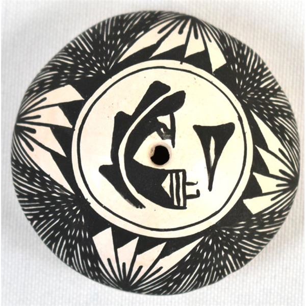 Acoma Miniature Pottery Seed Jar by C. Romero