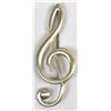 Image 1 : Vintage Danecraft Sterling G Clef Pin
