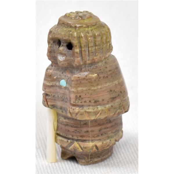 Zuni Picasso Marble Elder Male Fetish