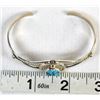 Image 9 : Navajo Sterling Turquoise Cuff Bracelet