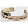 Image 1 : Navajo Sterling Inlay Cuff Bracelet