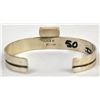 Image 6 : Navajo Sterling Inlay Cuff Bracelet