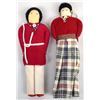 Image 1 : 2 Native American Navajo Cloth Dolls