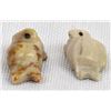 Image 4 : 2 Navajo Micro Miniature Seal Fetishes by Larry Cisco
