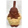 Image 2 : Moche Culture Figural Pottery Stirrup Pot Replica