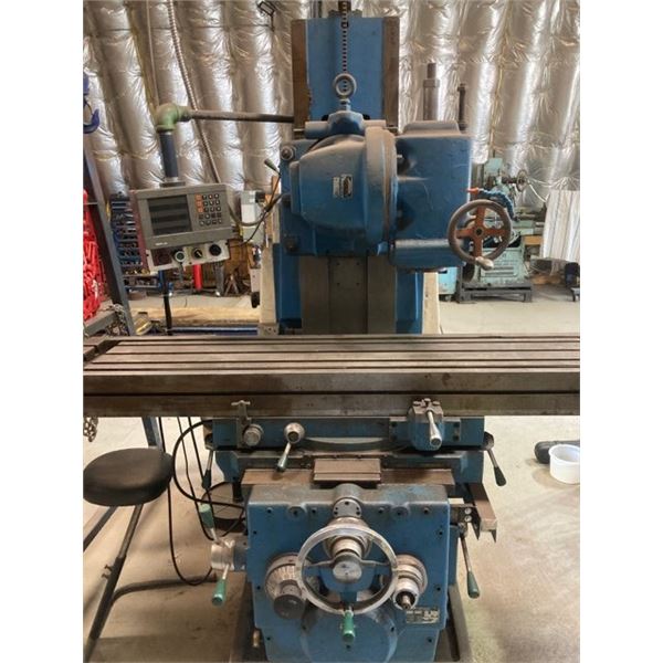 Kearney & Trecker Milwaukee 310 S-15 Vertical/Horizontal Milling Machine with Feeds