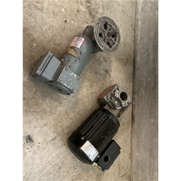 2 Moteur électrique avec Gear Box